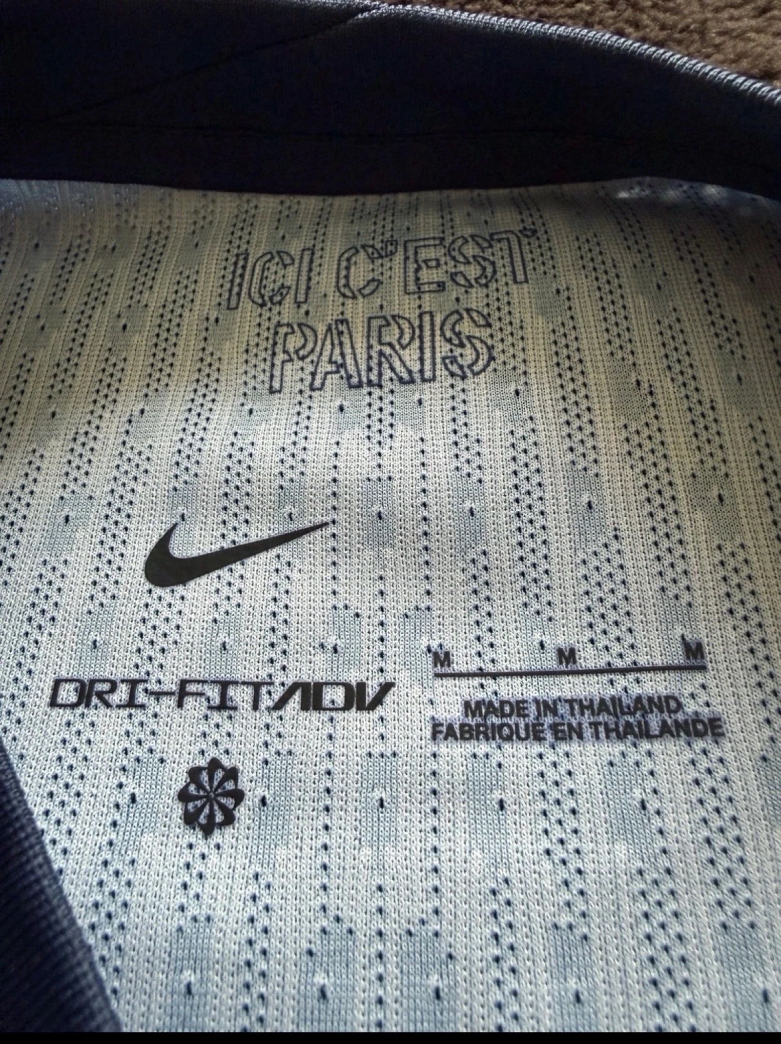 Camiseta oficial del PSG 2025/2026 Vapor partido Marquinhos talla M Final Local nueva – photo 9